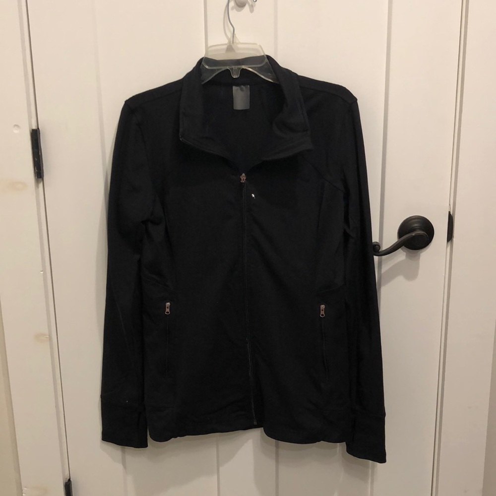 Black Calia Zip Up
